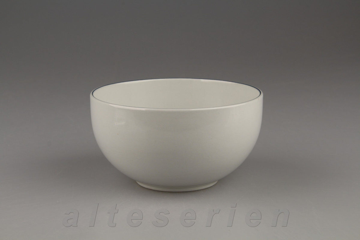 Salatschale Modell 3083 Royal Copenhagen Blueline Blaukant II.Wahl