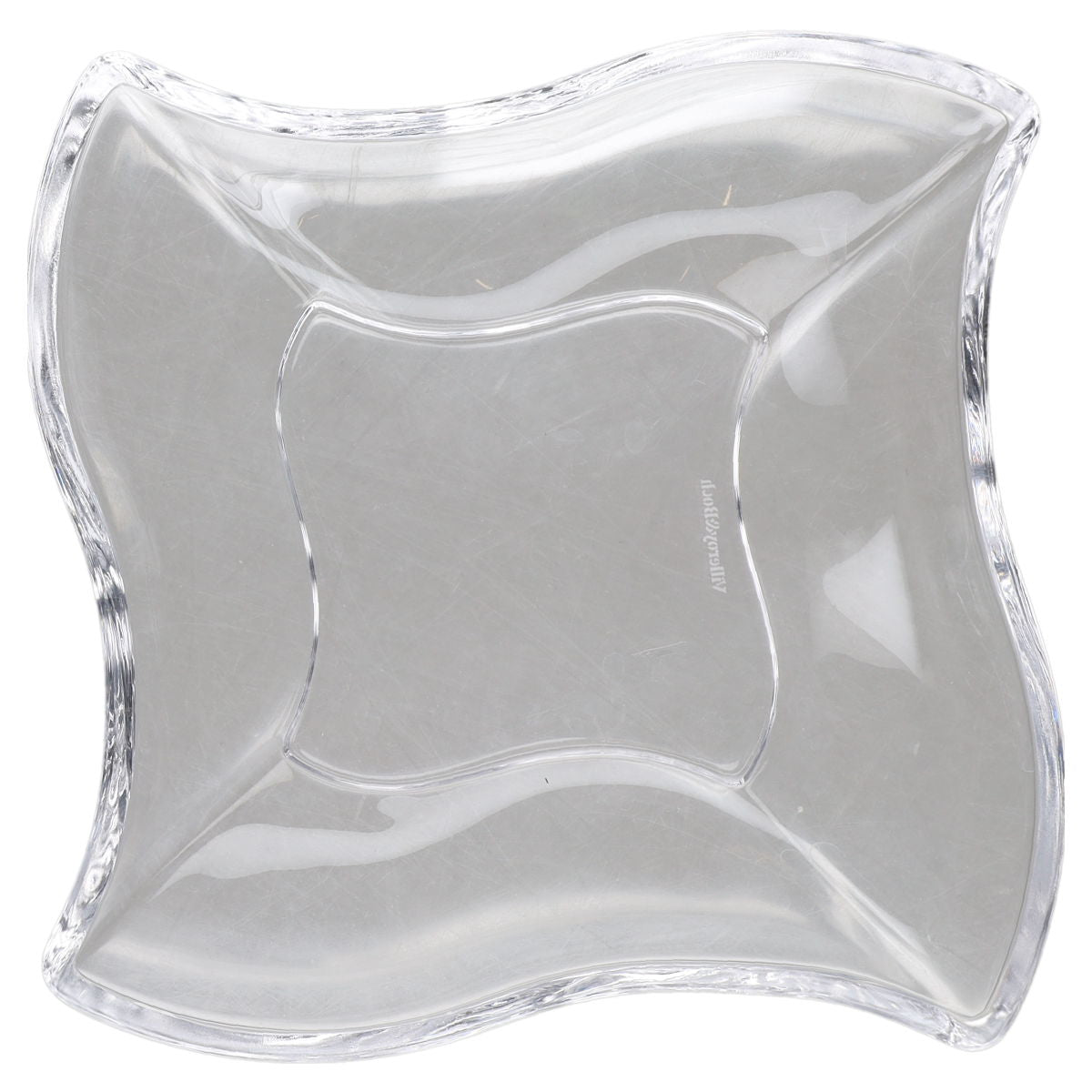Salatschale Salatteller aus Glas Villeroy & Boch New Wave weiß