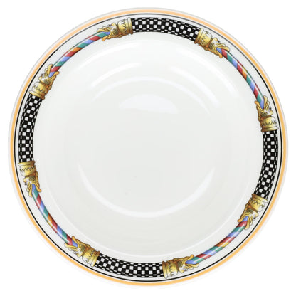 Salatteller mit Fahne Gallo Ornamento