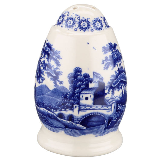 Salzstreuer 3-Loch Spode Copeland Blue Tower