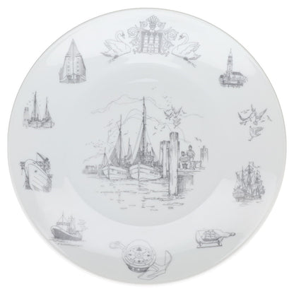 Sammelteller Wandteller "Fischer" Rosenthal Bettina Hamburg Motive