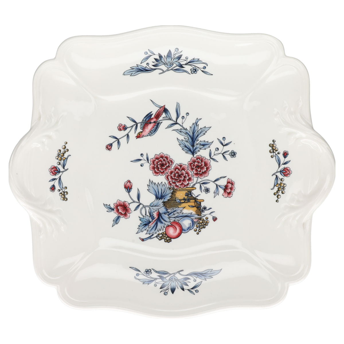 Sandwichplatte mit Griff Wedgwood Williamsburg Potpourri