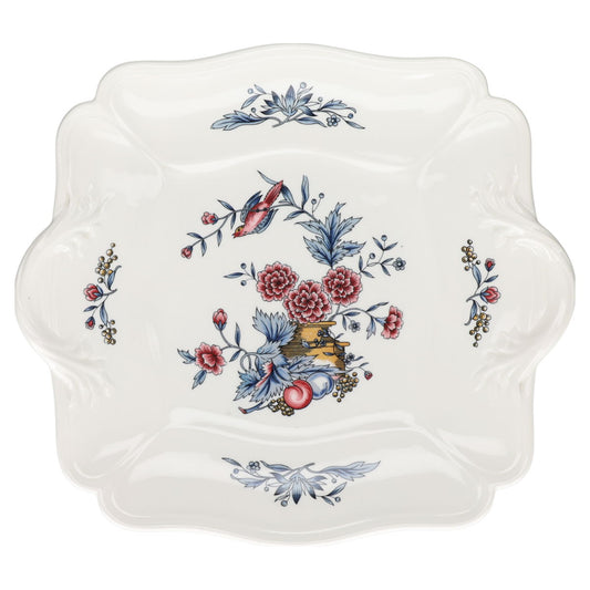 Sandwichplatte mit Griff Wedgwood Williamsburg Potpourri