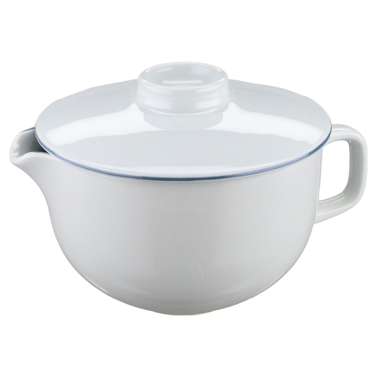 Sauciere mit Deckel 0,3 Liter Modell 3085 Royal Copenhagen Blueline Blaukant II.Wahl