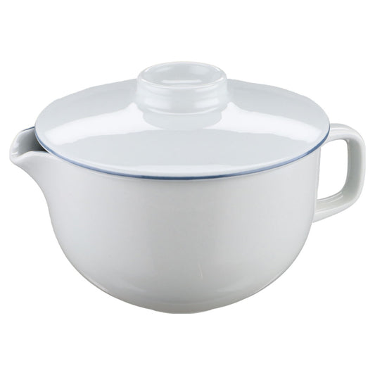 Sauciere mit Deckel 0,3 Liter Modell 3085 Royal Copenhagen Blueline Blaukant II.Wahl