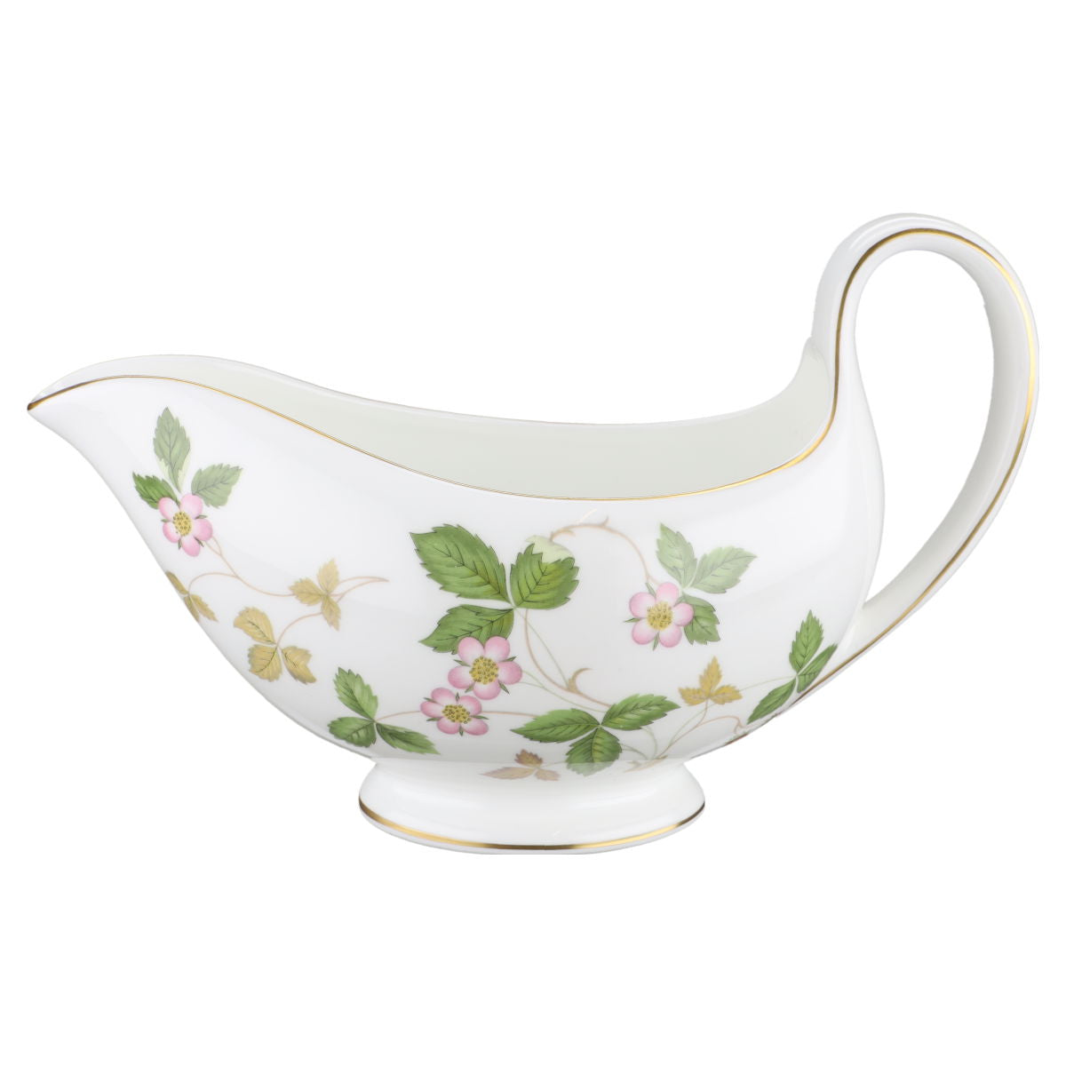 Sauciere mit Teller 2-tlg.  Wedgwood Wild Strawberry