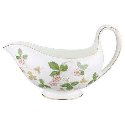 Sauciere mit Teller 2-tlg.  Wedgwood Wild Strawberry