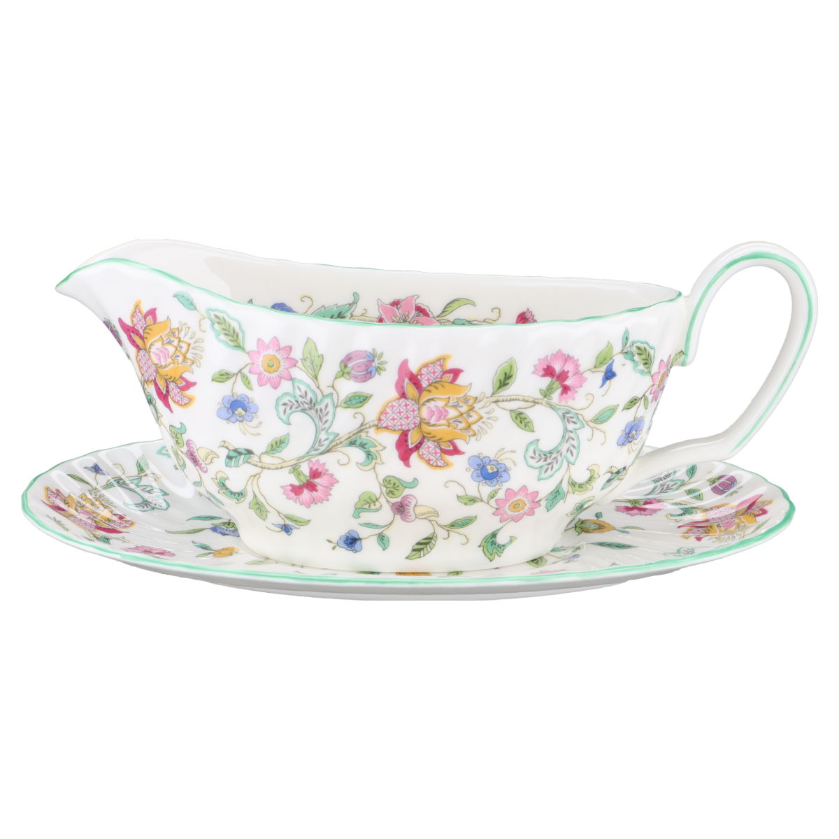 Sauciere mit Teller 2-tlg Minton Haddon Hall