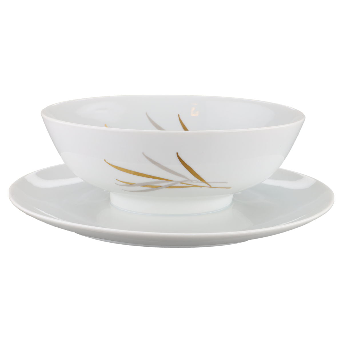 Sauciere mit Teller einteilig  Rosenthal Form E Royal