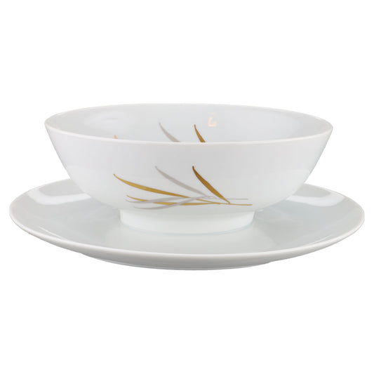 Sauciere mit Teller einteilig  Rosenthal Form E Royal