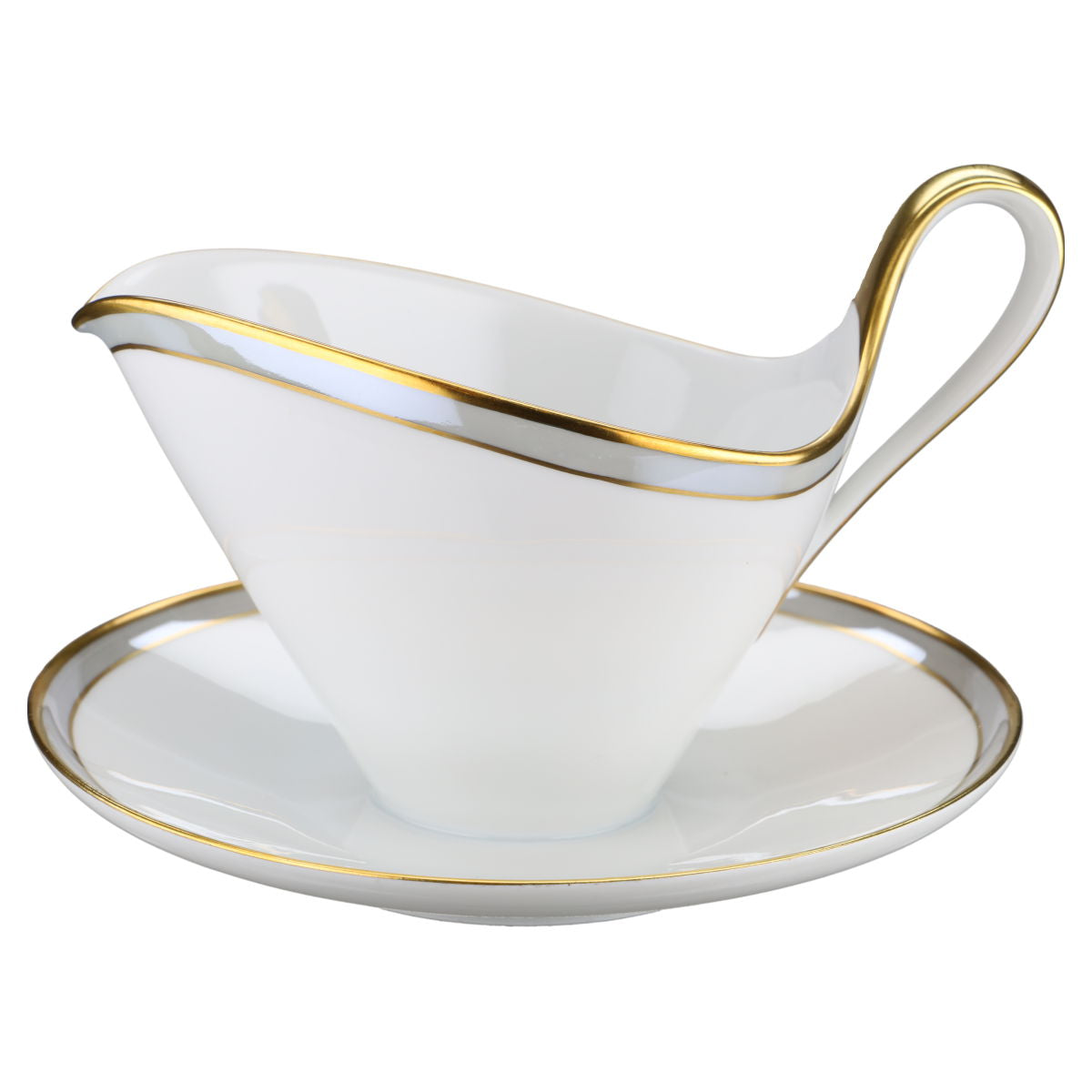 Sauciere mit Teller einteilig Heinrich Madame Blauband 18541