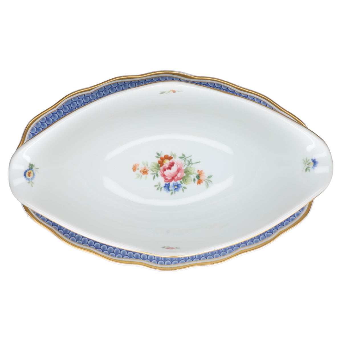 Sauciere mit Teller einteilig ohne Blumendekor Hutschenreuther Maria Theresia Coburg