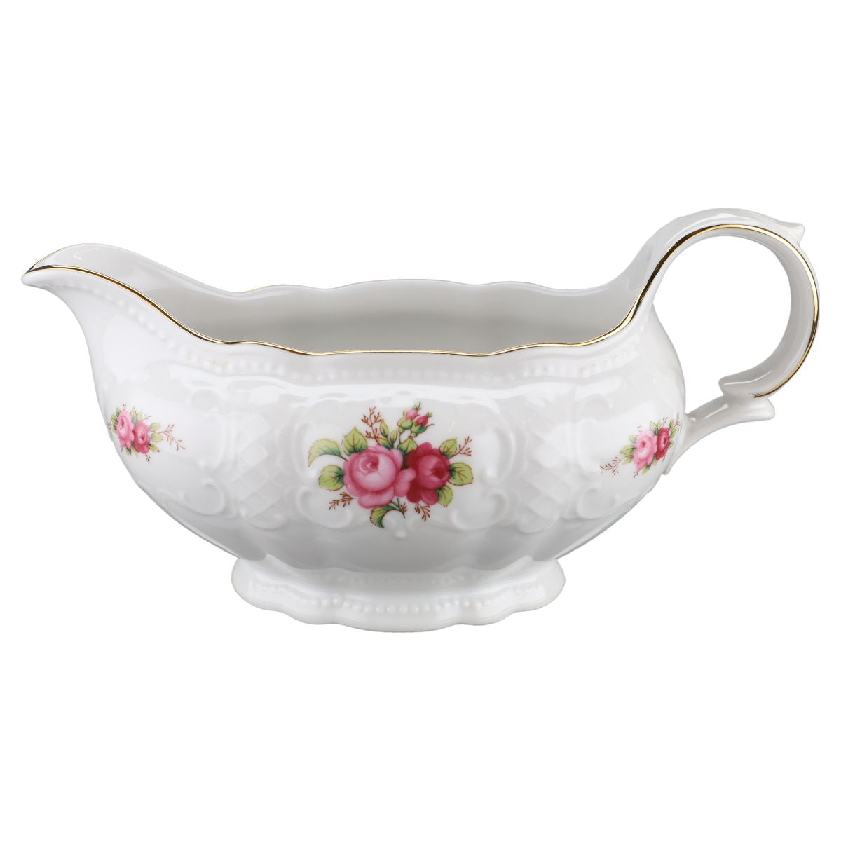 Sauciere ohne Teller  Seltmann Weiden Wien Moosrose offen 26487