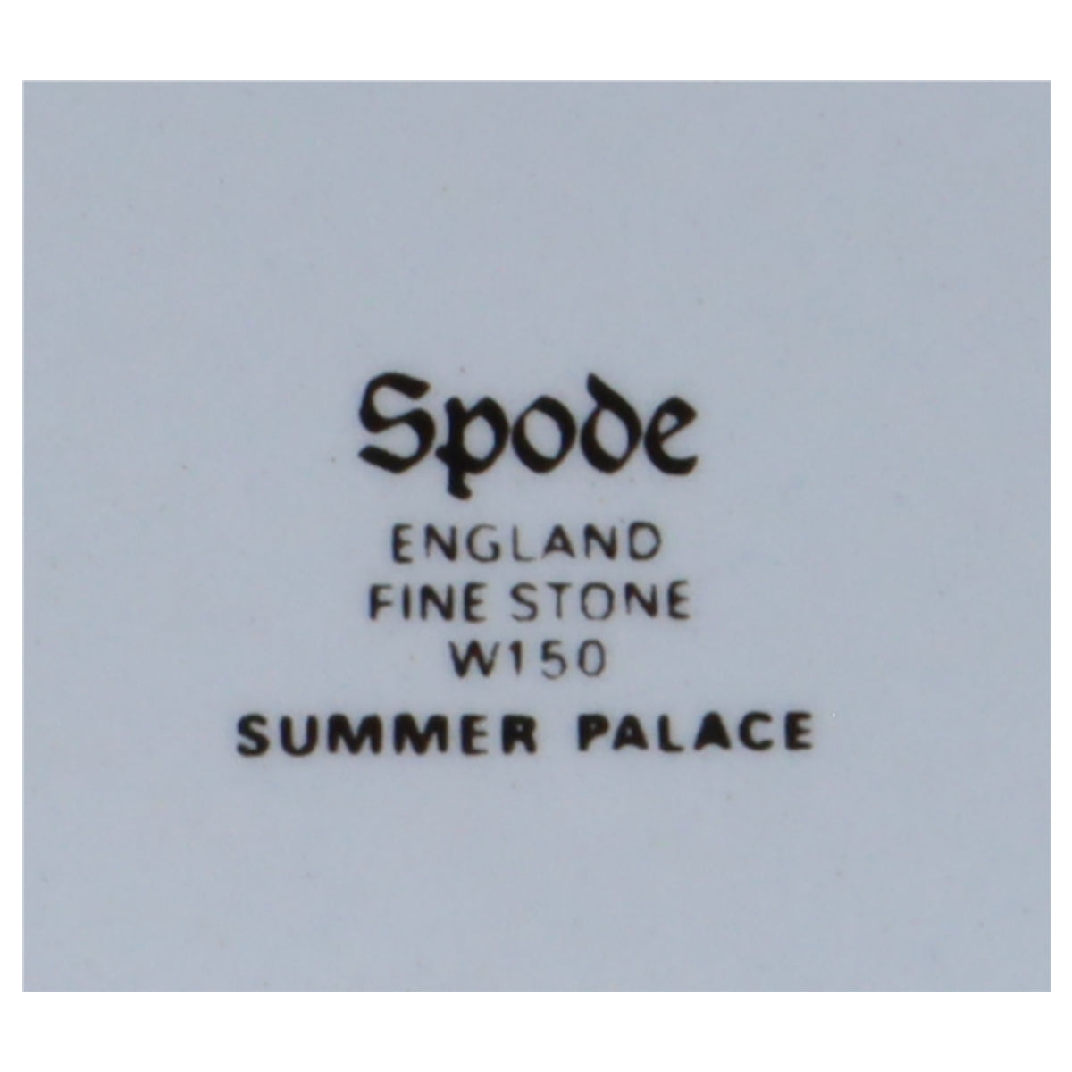 Sauciere ohne Teller  Spode Summer Palace