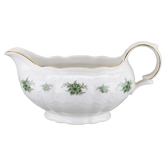 Sauciere ohne Teller Seltmann Weiden Wien grüne Blume 26475 Mozart