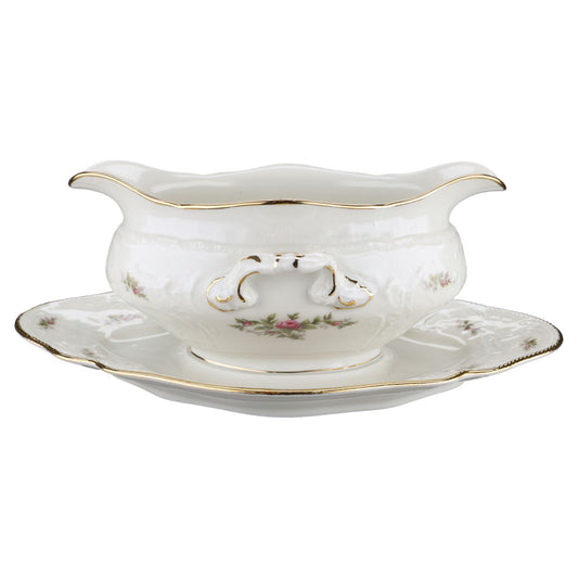 Sauciere Rosenthal Sanssouci elfenbeinfarben Moosrose Ramona