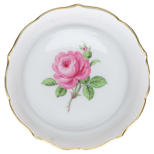 Schale Minischale Meissen Neuer Ausschnitt I.Wahl Rote Rose
