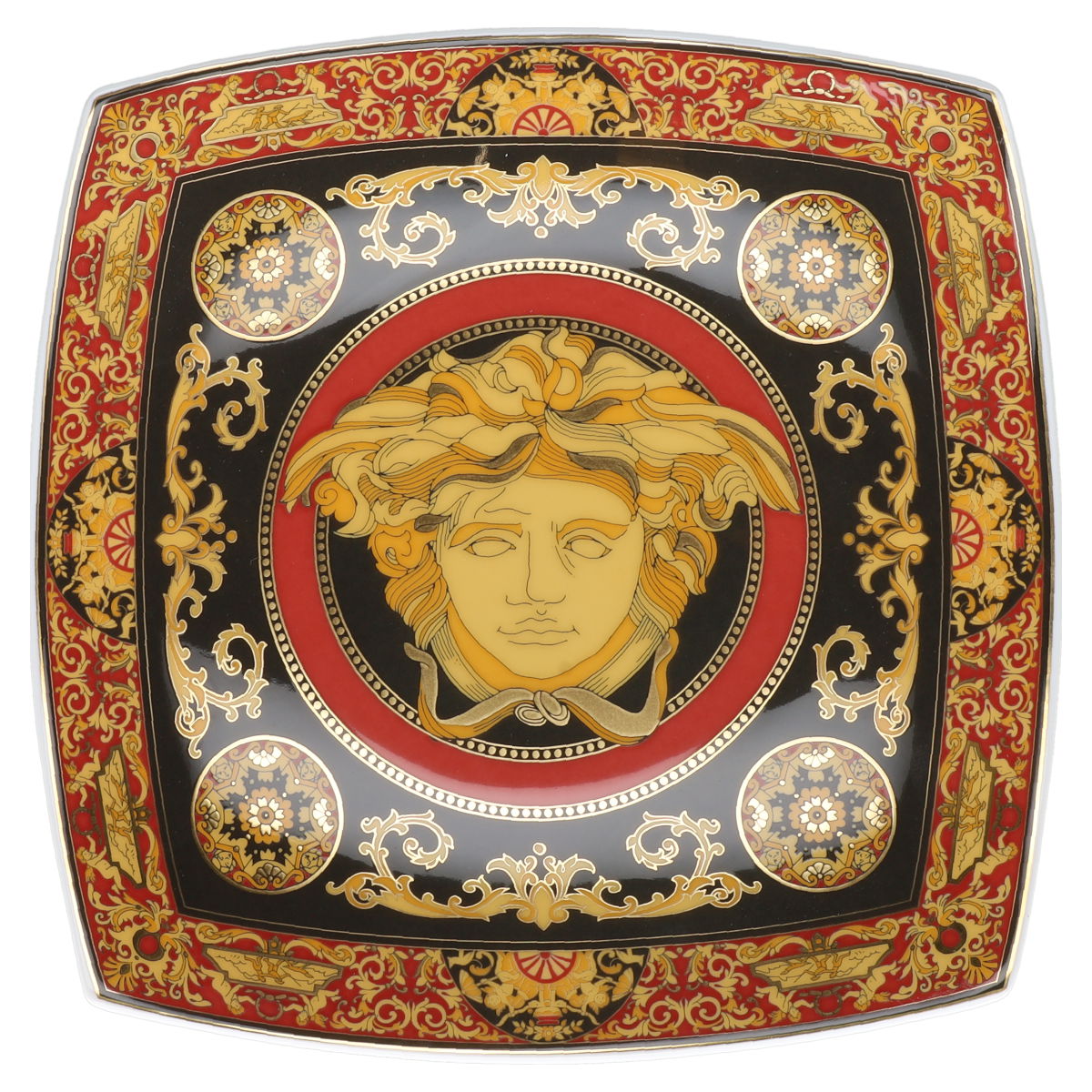 Schale quadratisch 17,5cm Rosenthal Versace Medusa