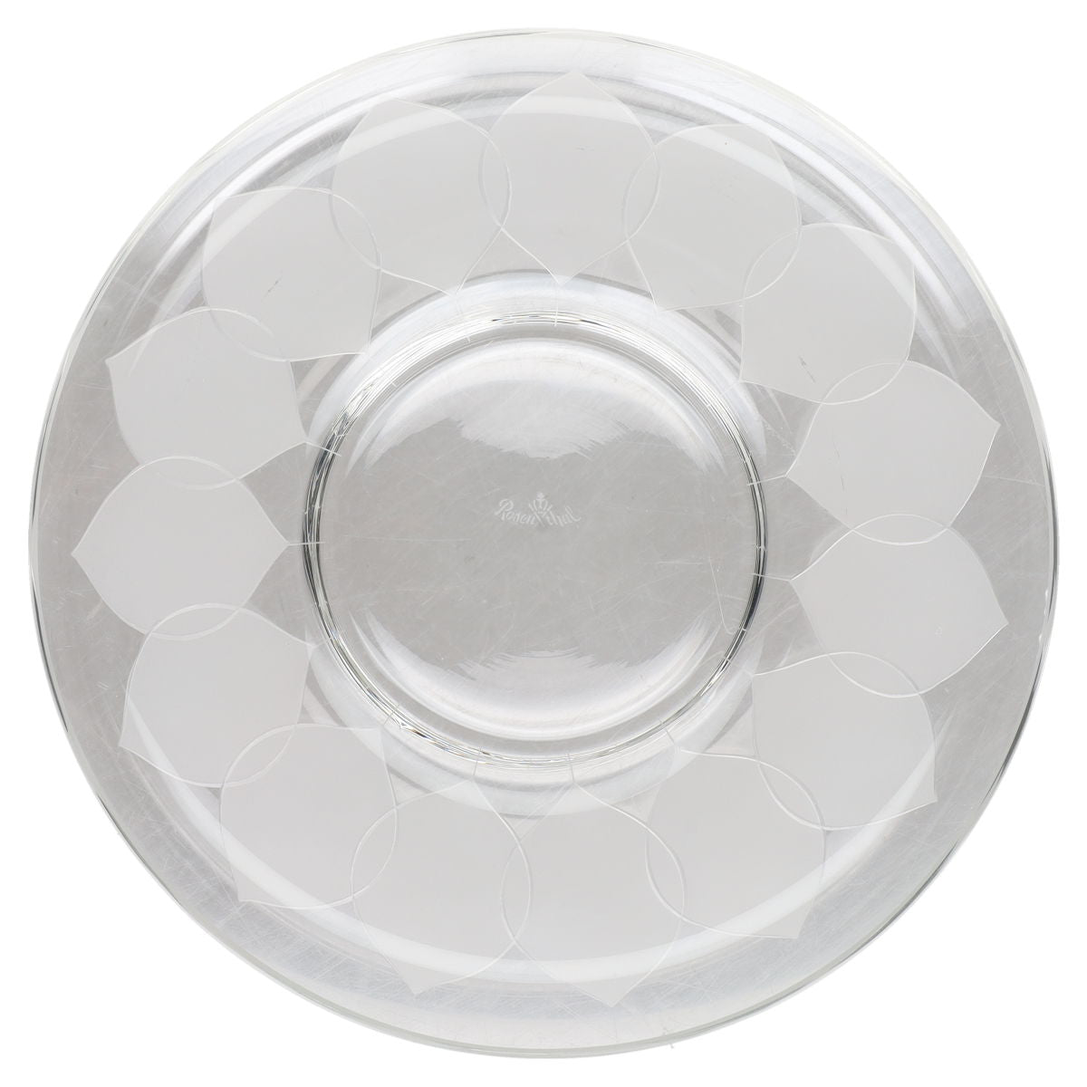 Schale Unterteller Rosenthal Lotus Relief matt - eingeschliffen