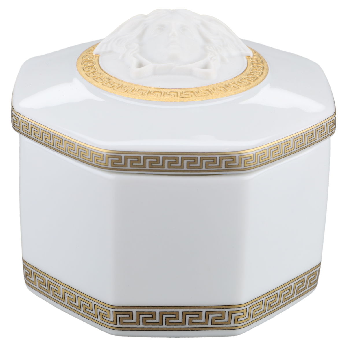 Schmuckdose Schmuckschatulle Bonbonniere Rosenthal Versace Geschenkserie Gorgona