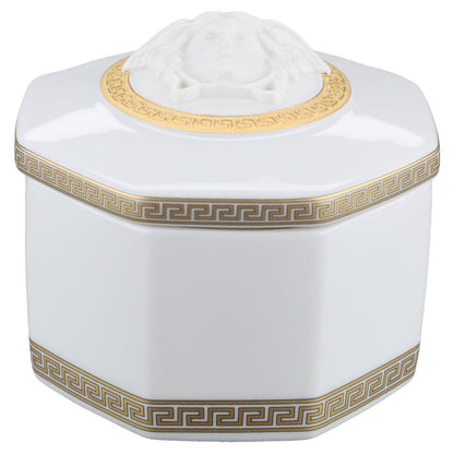 Schmuckdose Schmuckschatulle Bonbonniere Rosenthal Versace Geschenkserie Gorgona