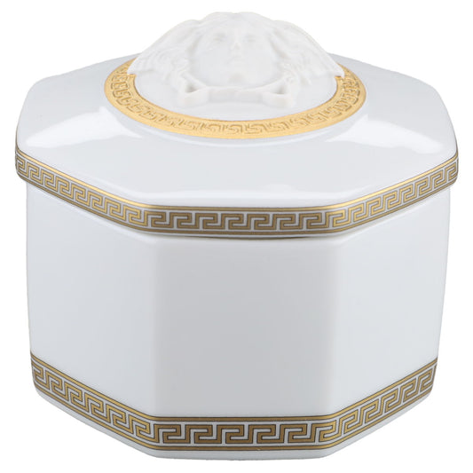 Schmuckdose Schmuckschatulle Bonbonniere Rosenthal Versace Geschenkserie Gorgona