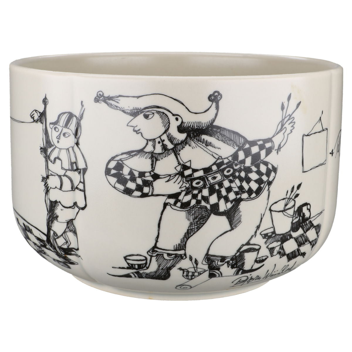 Schüssel groß "Marburg" Rosenthal Form ohne Namen Till Eulenspiegel