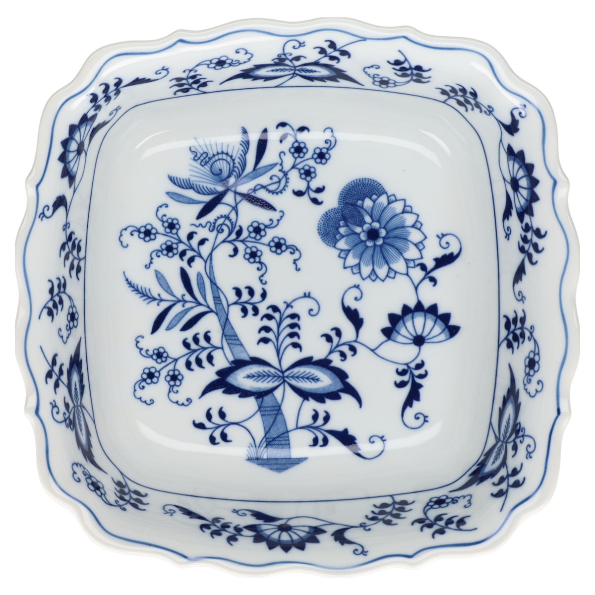 Schüssel groß viereckig Blue Danube Japan Zwiebelmuster