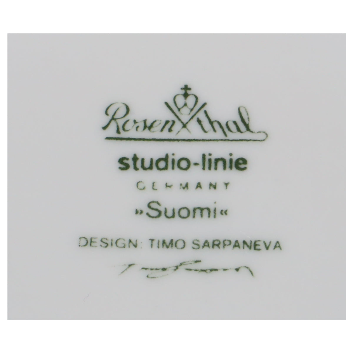 Schüssel klein hoch Rosenthal Suomi weiß