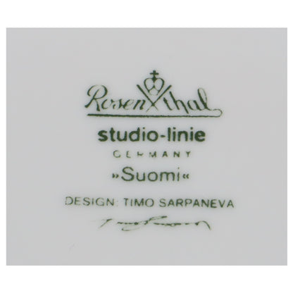 Schüssel klein hoch Rosenthal Suomi weiß