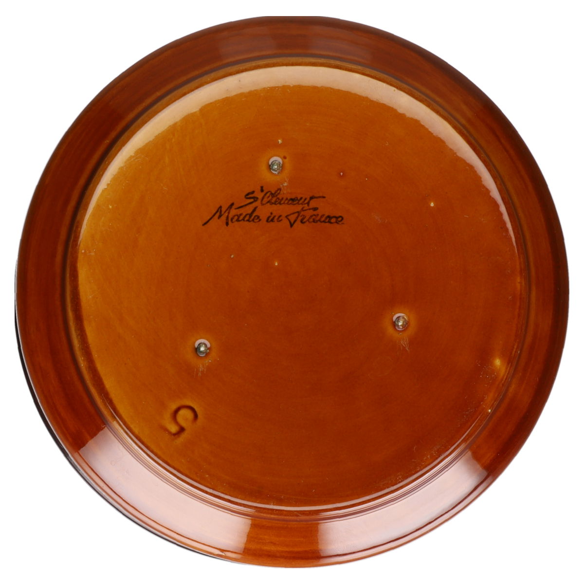 Schüssel maxi gerade Form Saint Clement Provencal Cognac