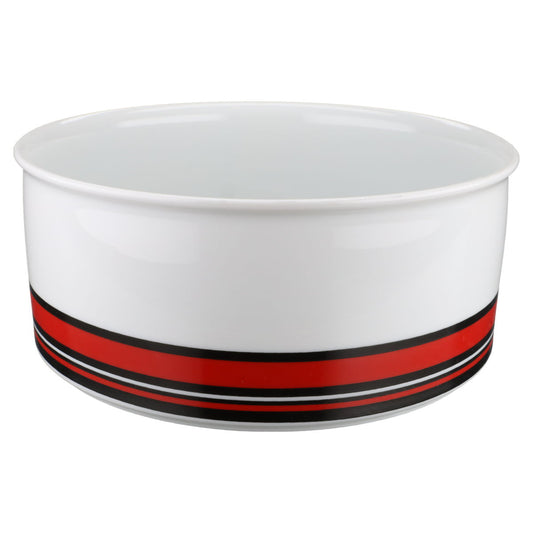 Schüssel mittelgroß  Thomas Medaillon Rot Schwarz