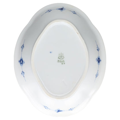 Schüssel mittelgroß oval Modell 12 B Bing & Gröndahl I.Wahl Strohblume / Bla Malet