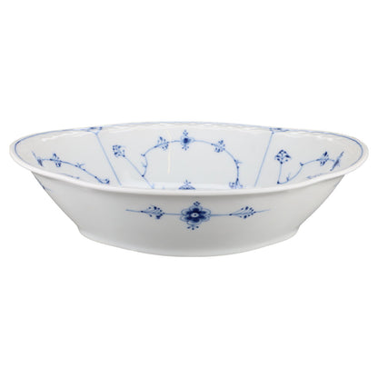 Schüssel mittelgroß oval Modell 12 B Bing & Gröndahl I.Wahl Strohblume / Bla Malet