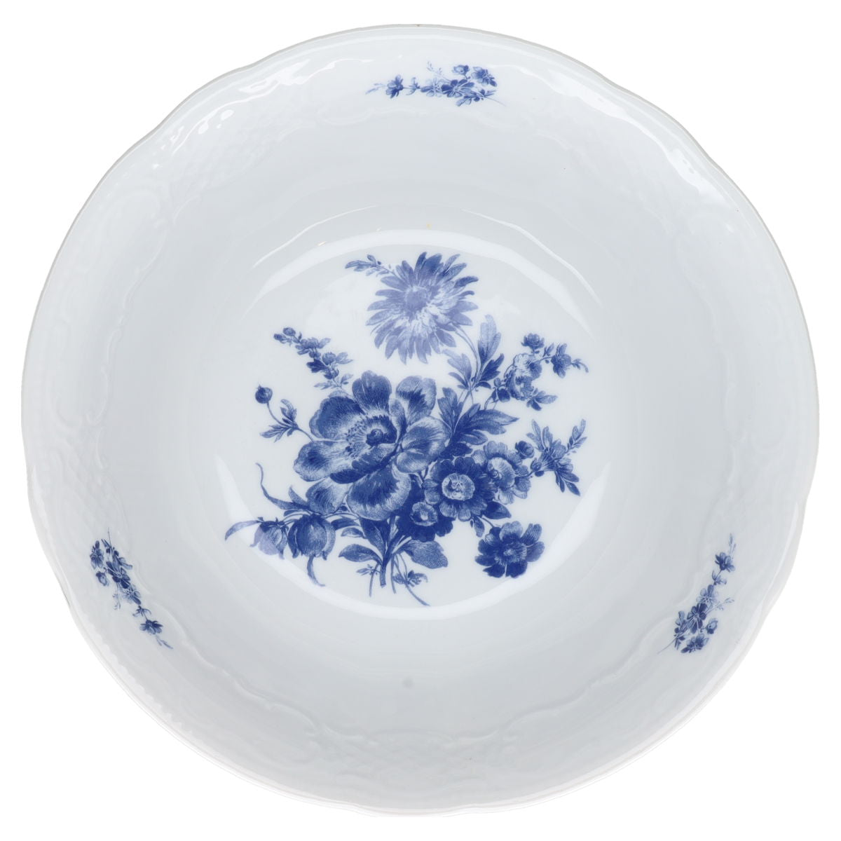 Schüssel mittelgroß Seltmann Weiden Wien Blaue Blumen 70735
