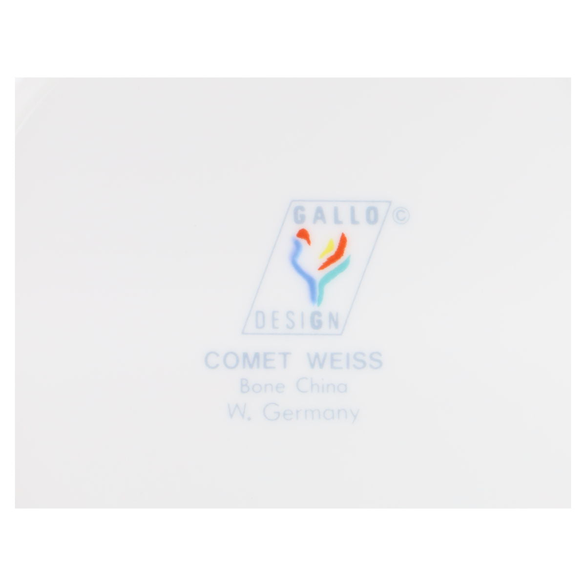 Speiseteller  Gallo Comet weiss