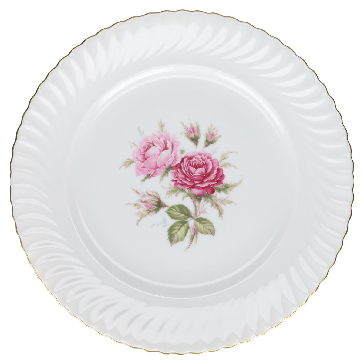 Speiseteller  Kaiser Marie Antoinette Moosrose