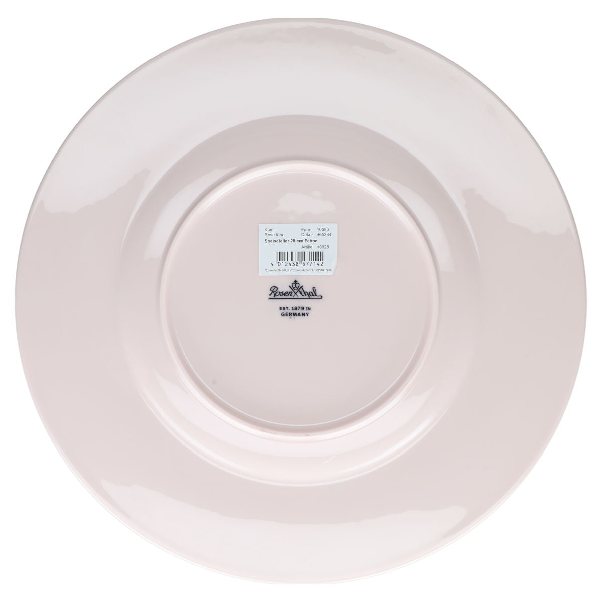 Speiseteller  Rosenthal Kumi Rose tone