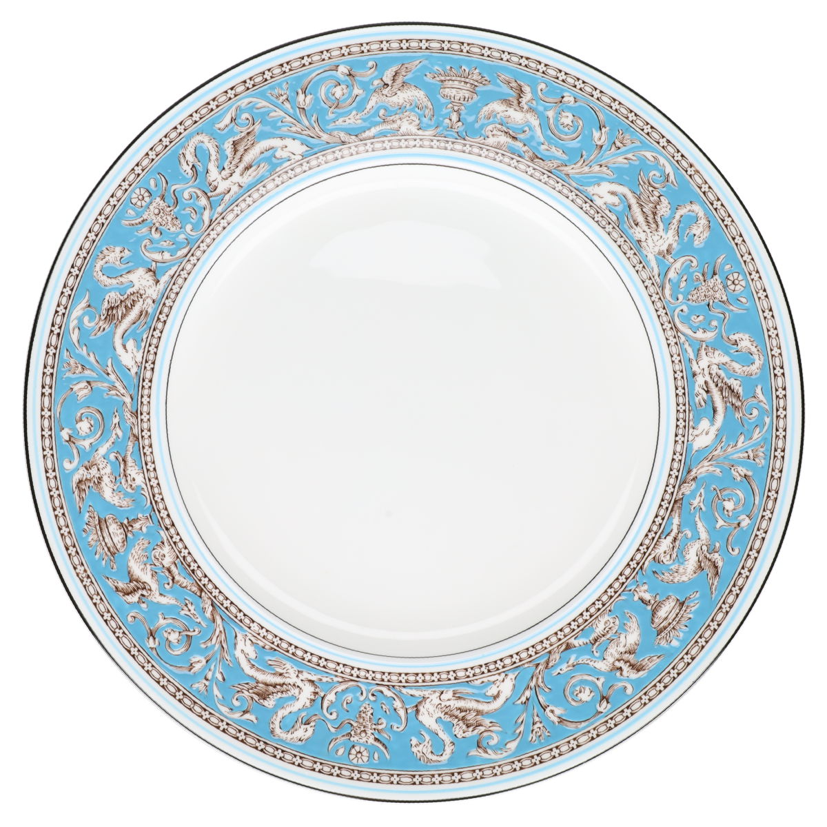 Speiseteller 27,5 cm Wedgwood Florentine Turquoise W2614