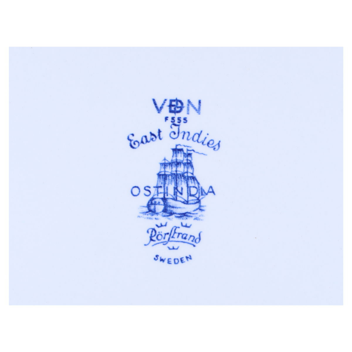 Speiseteller klein Rörstrand Ostindia East Indies