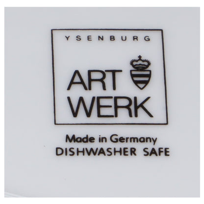 Speiseteller Schlingen Ysenburg Art Werk Black and White