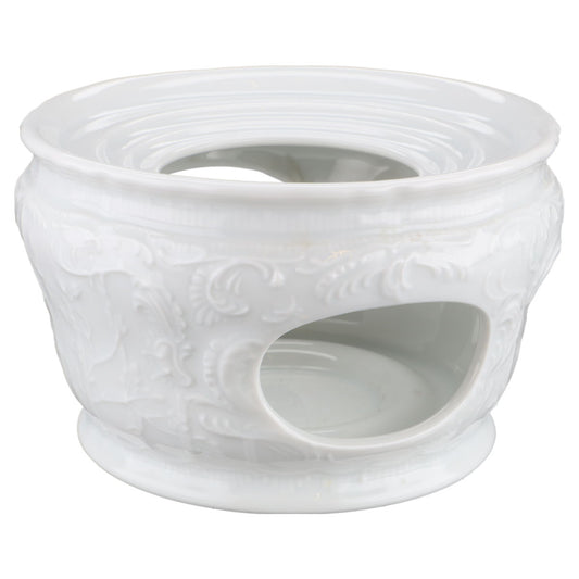 Stövchen einteilig  Rosenthal Sanssouci weiß Unifarben