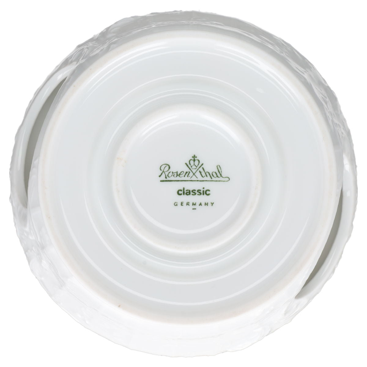 Stövchen einteilig  Rosenthal Sanssouci weiß Unifarben