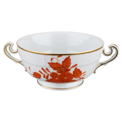 Suppentasse  Herend Ungarn Apponyi orange
