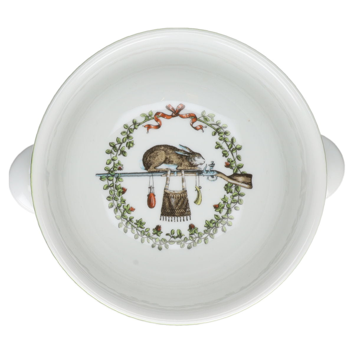 Suppentasse "Le Lapin et le Serpolet" Porcelaine d´Auteuil Chambord