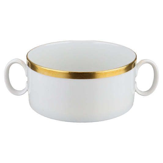 Suppentasse  Thomas Medaillon Goldrand 5 mm