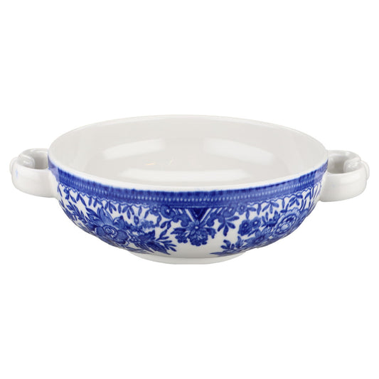 Suppentasse Griff horizontal Villeroy & Boch Fasan blau