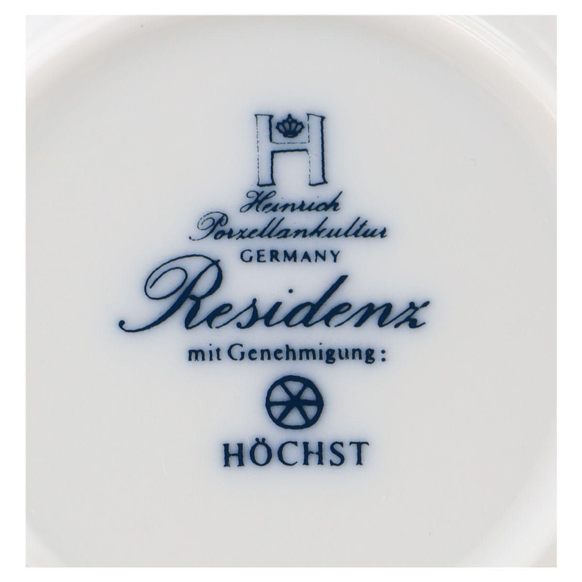 Suppentasse Höchst Höchster Porzellanmanufaktur Residenz - Amalienburg