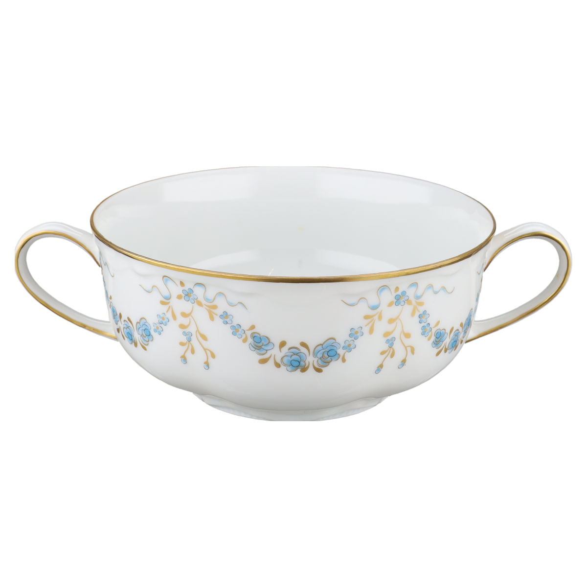 Suppentasse Hutschenreuther Racine Fontaine Bleu