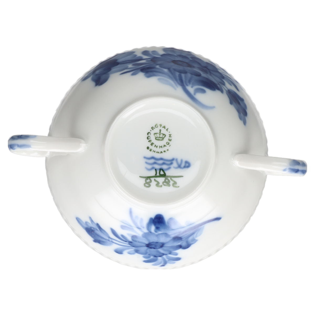 Suppentasse Motive 8282 Royal Copenhagen Blaue Blume glatt II. Wahl